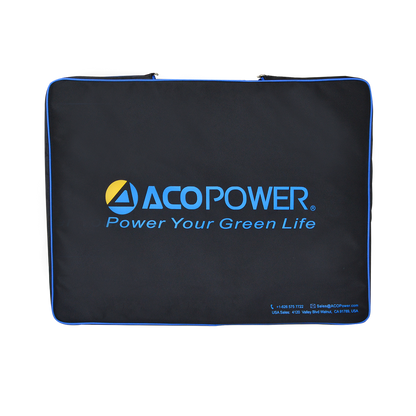 ACOPower Plk 120W Portable Solar Panel Kit, Lightweight Briefcase with