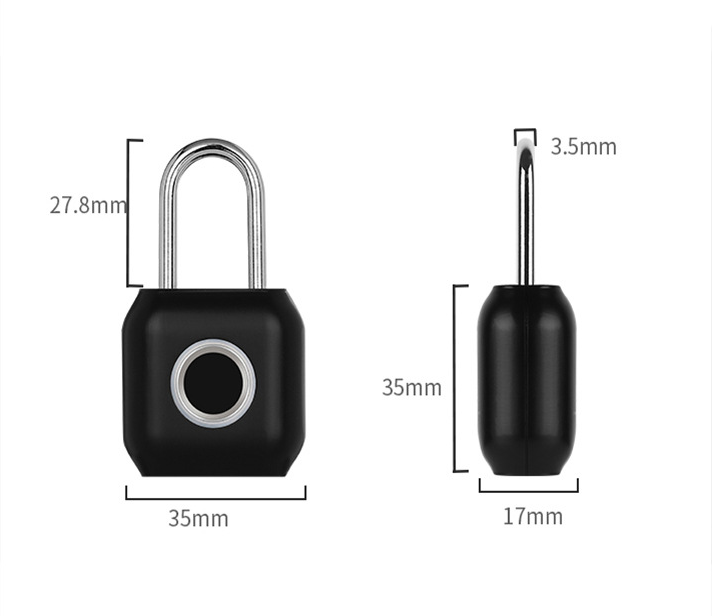 High Quality USB Travel Luggage Fingerprint Lock