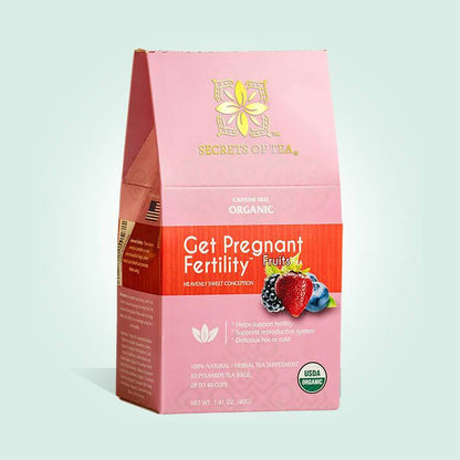 🌿 Get Pregnant Fertility Fruits Tea - Organic Herbal Blend