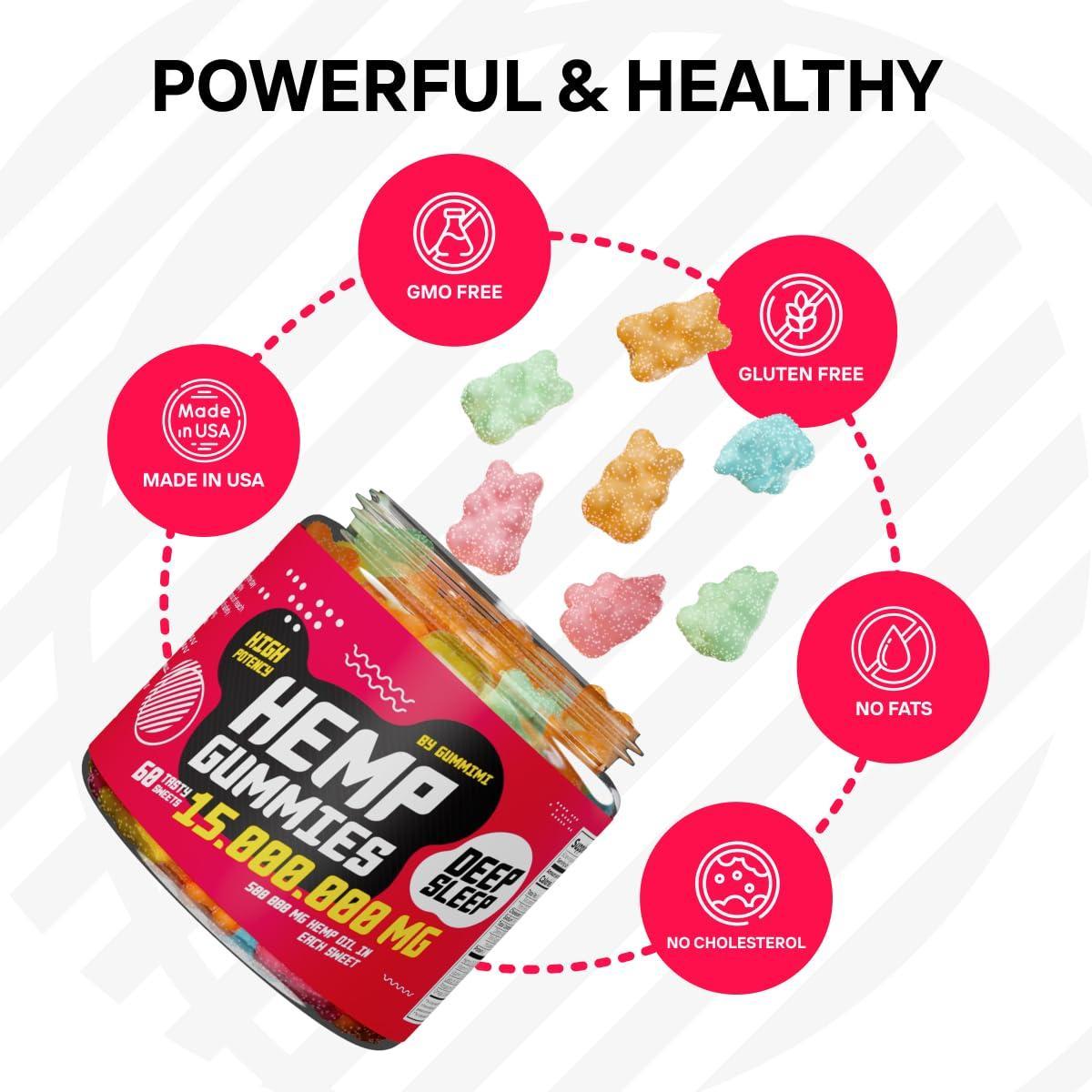 H–µmp Gummies for Deep and Healthy B–µdtime   Ensure the Peace of Body