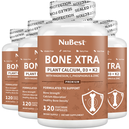 Bone Xtra, Plant-Based Formula for Teens & Adults, 120 Vegan Capsules