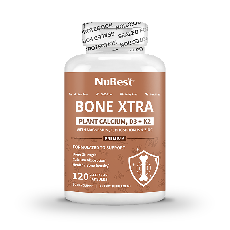 Bone Xtra, Plant-Based Formula for Teens & Adults, 120 Vegan Capsules