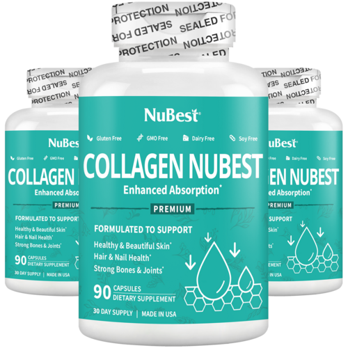 Collagen NuBest, Healthy Skin, Hair & Nails, 90 Capsules