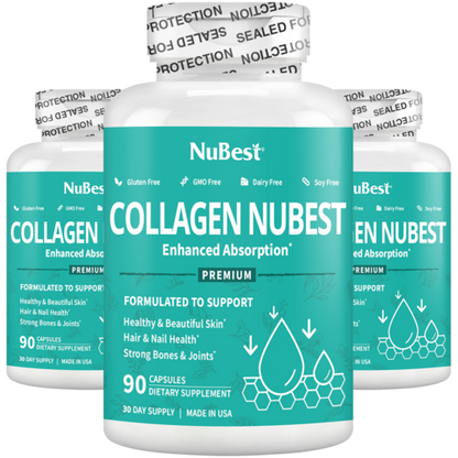 Collagen NuBest, Healthy Skin, Hair & Nails, 90 Capsules