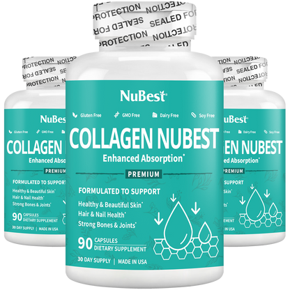 Collagen NuBest, Healthy Skin, Hair & Nails, 90 Capsules