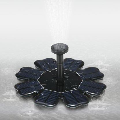 Solar Power Floating Fountain Garden Pool Pond Watering Kit