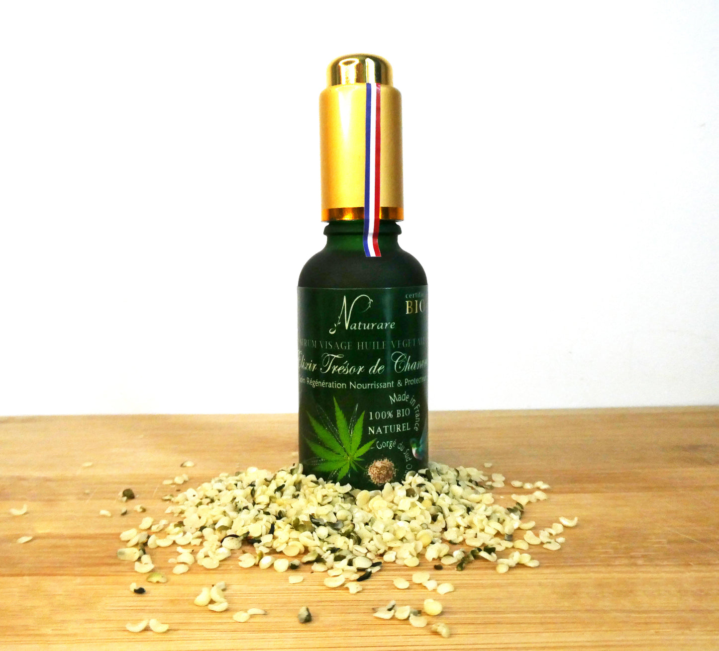 Organic Hemp Treasure Elixir Vegetable Oil Serum, Food Supplement