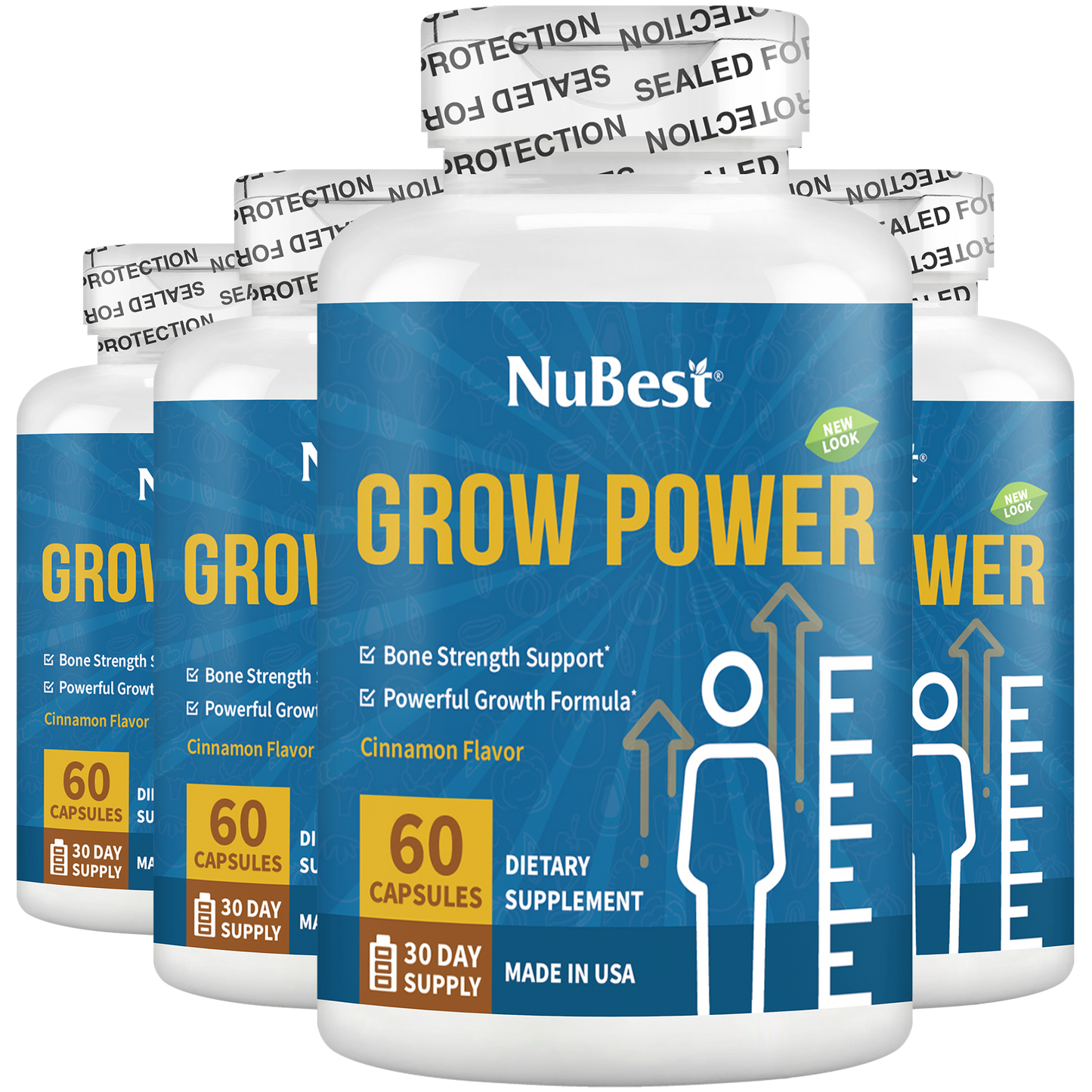 Grow Power, For Children & Teens, 60 Capsules