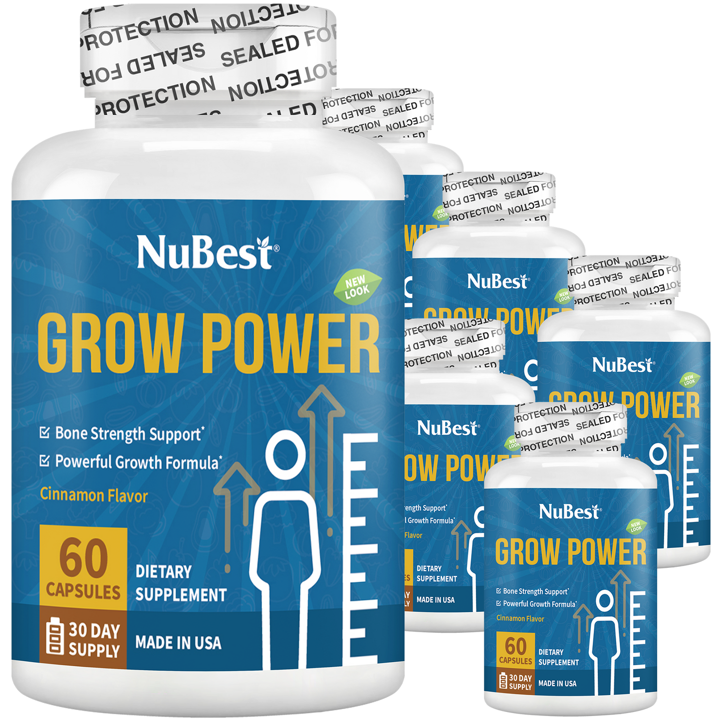 Grow Power, For Children & Teens, 60 Capsules