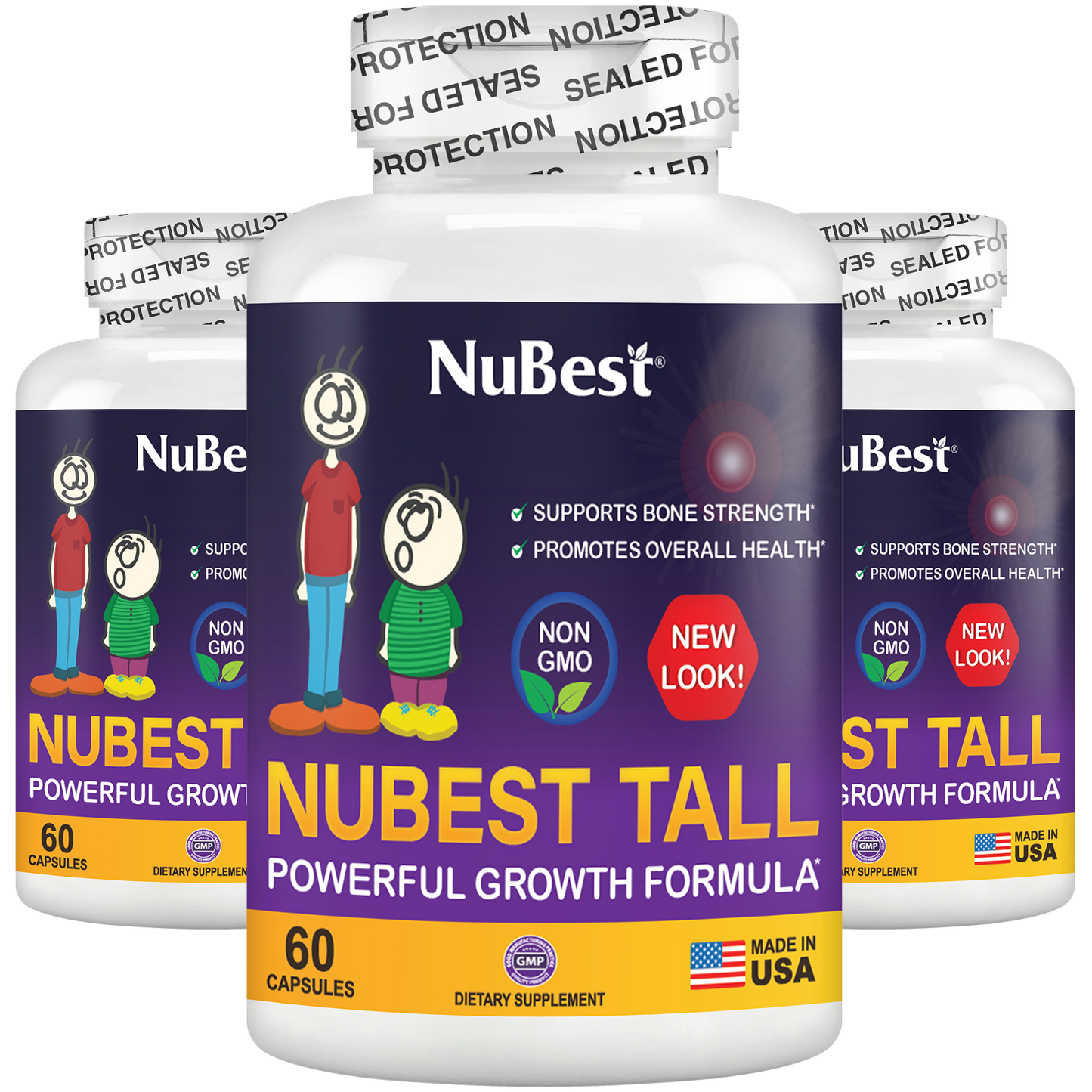 NuBest Tall, Powerful Growth for Kids & Teens (5+), Non-Milk Drinkers,