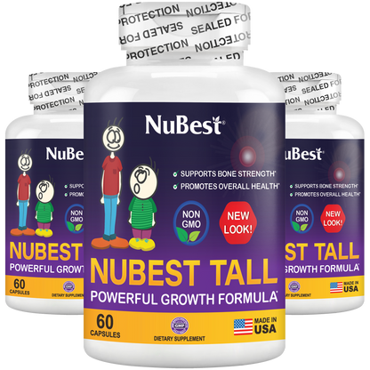 NuBest Tall, Powerful Growth for Kids & Teens (5+), Non-Milk Drinkers,