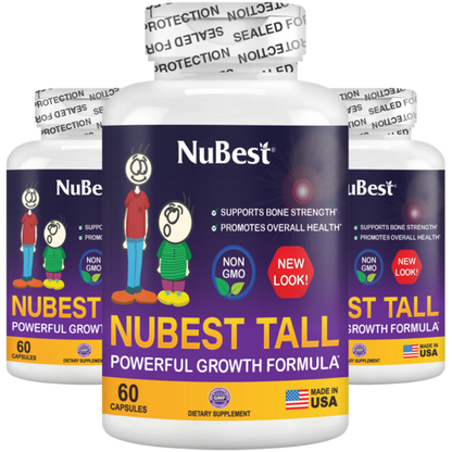 NuBest Tall, Powerful Growth for Kids & Teens (5+), Non-Milk Drinkers,