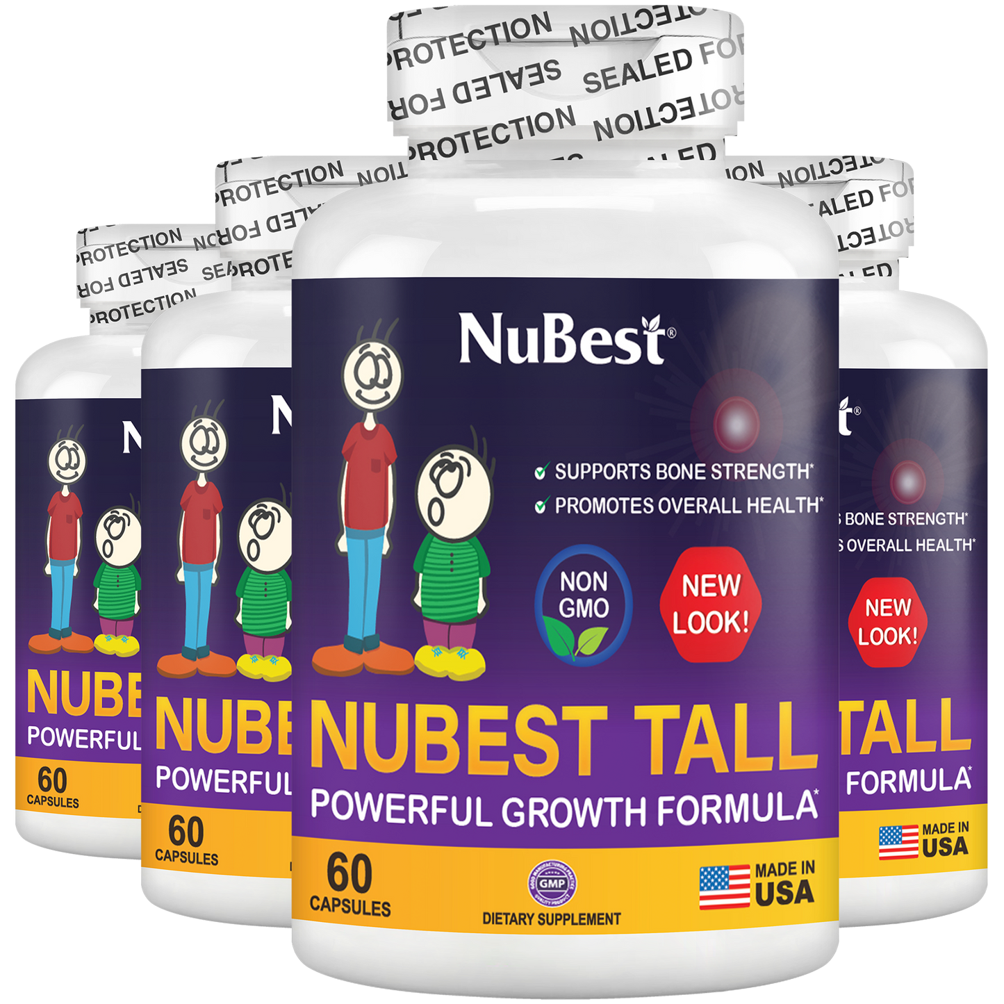 NuBest Tall, Powerful Growth for Kids & Teens (5+), Non-Milk Drinkers,