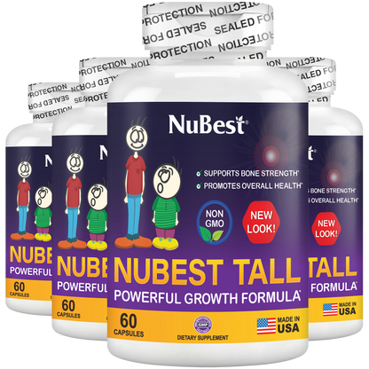 NuBest Tall, Powerful Growth for Kids & Teens (5+), Non-Milk Drinkers,