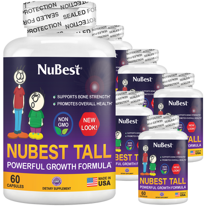 NuBest Tall, Powerful Growth for Kids & Teens (5+), Non-Milk Drinkers,