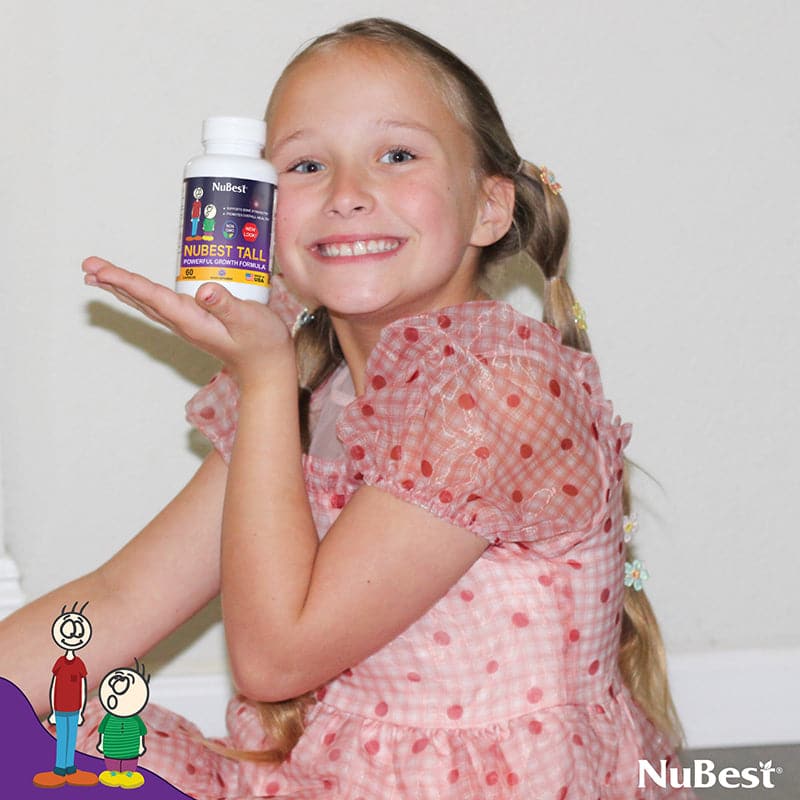 NuBest Tall, Powerful Growth for Kids & Teens (5+), Non-Milk Drinkers,