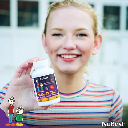 NuBest Tall, Powerful Growth for Kids & Teens (5+), Non-Milk Drinkers,