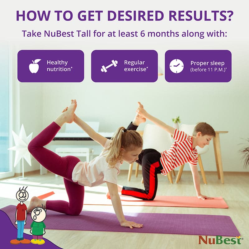 NuBest Tall, Powerful Growth for Kids & Teens (5+), Non-Milk Drinkers,