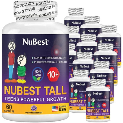 NuBest Tall 10+, Powerful Growth for Kids & Teens (10+), Milk