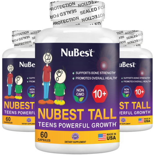 NuBest Tall 10+, Powerful Growth for Kids & Teens (10+), Milk