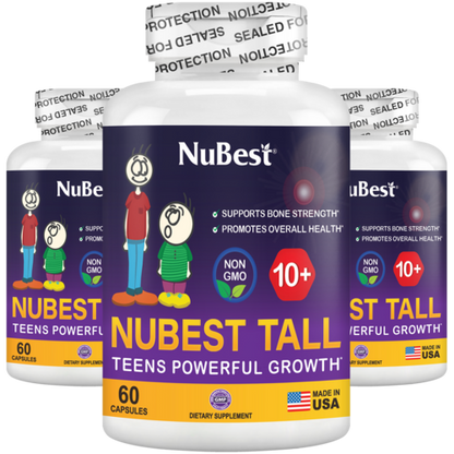 NuBest Tall 10+, Powerful Growth for Kids & Teens (10+), Milk