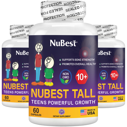 NuBest Tall 10+, Powerful Growth for Kids & Teens (10+), Milk