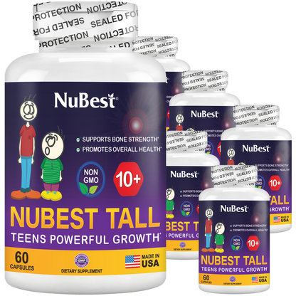 NuBest Tall 10+, Powerful Growth for Kids & Teens (10+), Milk