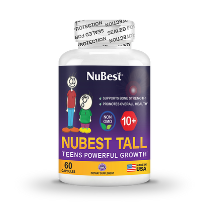 NuBest Tall 10+, Powerful Growth for Kids & Teens (10+), Milk