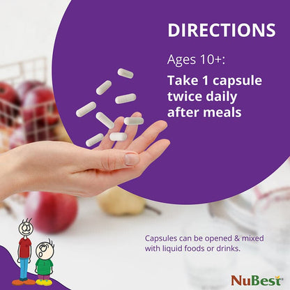 NuBest Tall 10+, Powerful Growth for Kids & Teens (10+), Milk