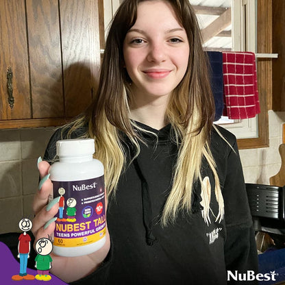 NuBest Tall 10+, Powerful Growth for Kids & Teens (10+), Milk