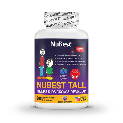 NuBest Tall Kids, Multivitamins, Berry Flavor, Ages 2-9, 90 Chewables