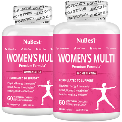 Women's Multi, Women Xtra, Immunity, Energy & Beauty Formula, 60 Vegan