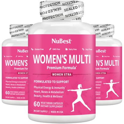 Women's Multi, Women Xtra, Immunity, Energy & Beauty Formula, 60 Vegan