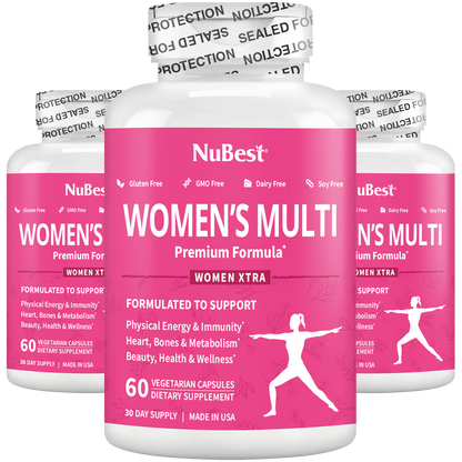 Women's Multi, Women Xtra, Immunity, Energy & Beauty Formula, 60 Vegan