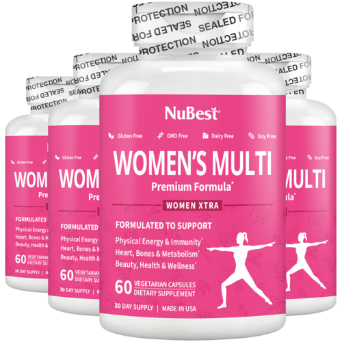 Women's Multi, Women Xtra, Immunity, Energy & Beauty Formula, 60 Vegan