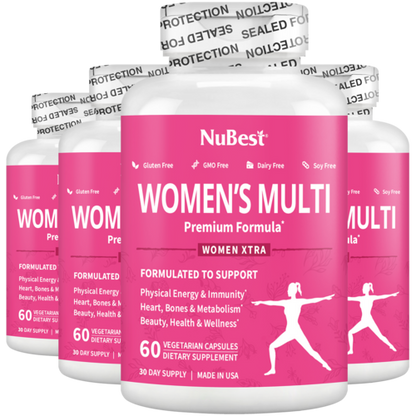 Women's Multi, Women Xtra, Immunity, Energy & Beauty Formula, 60 Vegan